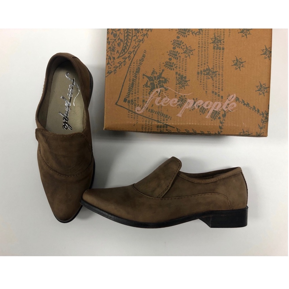 FREE PEOPLE western style cowboy boot slip on shoe NWT